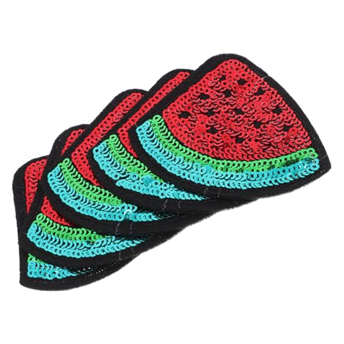 EPIGEIST 5 Stück Wassermelonen Aufnäher Bestickt Zum Aufbügeln Obst Patch Für Jacken Rucksäcke Caps DIY Kleidung Applikationen Nähen Zubehör EPIGEIST 5 Stück Wassermelonen Aufnäher Bestickt Zum Aufbügeln Obst Patch Für Jacken Rucksäcke Caps DIY Kleidung Applikationen Nähen Zubehör von EPIGEIST
