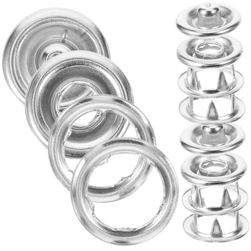 EPIGEIST 50 Sätze Teiliges Metall Druckknopf Set Einfache Installation ohne Nähen Langlebige Kleidung Druckknöpfe für DIY Bekleidung Taschen Kindermode und Bastelprojekte Vielseitig EPIGEIST 50 Sätze Teiliges Metall Druckknopf Set Einfache Installation ohne Nähen Langlebige Kleidung Druckknöpfe für DIY Bekleidung Taschen Kindermode und Bastelprojekte Vielseitig von EPIGEIST