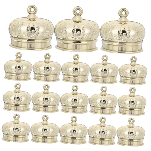 EPIGEIST 50 Stück DIY Handwerks Endkappen in Gold Langlebig und Leichtes Zubehör für Kreative Bastelprojekte und Hängende Schmuckornamente Vielseitig Einsetzbar für DIY und Dekorationen EPIGEIST 50 Stück DIY Handwerks Endkappen in Gold Langlebig und Leichtes Zubehör für Kreative Bastelprojekte und Hängende Schmuckornamente Vielseitig Einsetzbar für DIY und Dekorationen von EPIGEIST