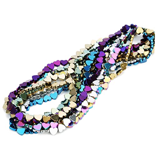 EPIGEIST 50 Stück Herz Perlen für DIY Armbänder Halbfertige Steinperlen Natürlichem Hämatit Bastelzubehör für Armband und Schmuckherstellung EPIGEIST 50 Stück Herz Perlen für DIY Armbänder Halbfertige Steinperlen Natürlichem Hämatit Bastelzubehör für Armband und Schmuckherstellung von EPIGEIST