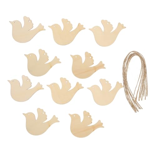 EPIGEIST 50 Stück Holzscheiben Weihnachtsdeko zum Bemalen Handgefertigte DIY Holzanhänger mit Vogel Motiv Sperrholz Halbzeuge für kreatives Gestalten Naturbelassene Christbaumschmuck EPIGEIST 50 Stück Holzscheiben Weihnachtsdeko zum Bemalen Handgefertigte DIY Holzanhänger mit Vogel Motiv Sperrholz Halbzeuge für kreatives Gestalten Naturbelassene Christbaumschmuck von EPIGEIST