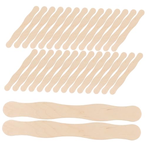 EPIGEIST 50 Stück Holzstiele für Diy Bastelarbeiten Natürliche Sichere Eiscreme Sticks für Kreative Projekte und Backdekoration für Feste und Partys EPIGEIST 50 Stück Holzstiele für Diy Bastelarbeiten Natürliche Sichere Eiscreme Sticks für Kreative Projekte und Backdekoration für Feste und Partys von EPIGEIST