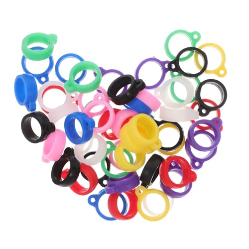 EPIGEIST 50 Stück Silikonringe Verlust Verstellbare Gummiringe Schlüsselanhänger Stifthalter Multifunktionale Bunte Ringe Für Büro Sport Alltag EPIGEIST 50 Stück Silikonringe Verlust Verstellbare Gummiringe Schlüsselanhänger Stifthalter Multifunktionale Bunte Ringe Für Büro Sport Alltag von EPIGEIST