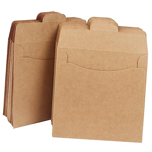 EPIGEIST 50Stücke Kraftpapierbeutel Braune Papiertüten für CD Verpackung Dokumente und Bastelprojekte Wiederverwendbar Sicher und Langlebig EPIGEIST 50Stücke Kraftpapierbeutel Braune Papiertüten für CD Verpackung Dokumente und Bastelprojekte Wiederverwendbar Sicher und Langlebig von EPIGEIST