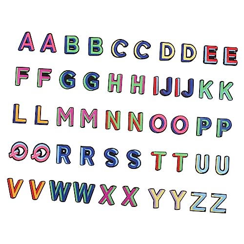 EPIGEIST 52 Stück Teiliges Bügelbild Alphabet Aufnäher Bunte Buchstaben Patches zum Aufbügeln Kreative Stoffapplikationen für Kleidung Taschen Jeans Hüte und DIY Bastelprojekte EPIGEIST 52 Stück Teiliges Bügelbild Alphabet Aufnäher Bunte Buchstaben Patches zum Aufbügeln Kreative Stoffapplikationen für Kleidung Taschen Jeans Hüte und DIY Bastelprojekte von EPIGEIST