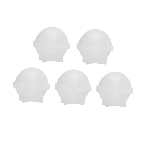 EPIGEIST 5Stücke Silikonformen für Epoxidharz Kugelformen für DIY Handwerk und Schmuckherstellung und Leicht zu Reinigen für Bonbons und Dekorationen EPIGEIST 5Stücke Silikonformen für Epoxidharz Kugelformen für DIY Handwerk und Schmuckherstellung und Leicht zu Reinigen für Bonbons und Dekorationen von EPIGEIST