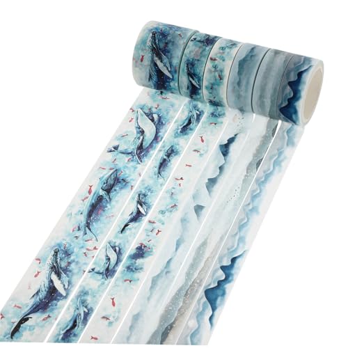 EPIGEIST 6 Rollen Dekoratives Washi Tape Selbstklebendes Leicht Abreißbares Scrapbook Klebeband Vintage Stil DIY Papierbänder für Tagebuch Planer und Geschenkverpackung Rückstandsfrei EPIGEIST 6 Rollen Dekoratives Washi Tape Selbstklebendes Leicht Abreißbares Scrapbook Klebeband Vintage Stil DIY Papierbänder für Tagebuch Planer und Geschenkverpackung Rückstandsfrei von EPIGEIST