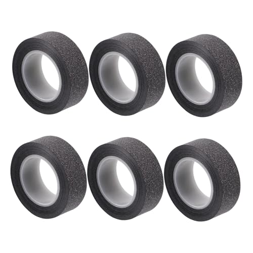 EPIGEIST 6 Rollen Schwarzes Glitter Washi Tape DIY Papier Klebeband für Scrapbooking Handwerk Dekoration Tagebuch Basteln EPIGEIST 6 Rollen Schwarzes Glitter Washi Tape DIY Papier Klebeband für Scrapbooking Handwerk Dekoration Tagebuch Basteln von EPIGEIST