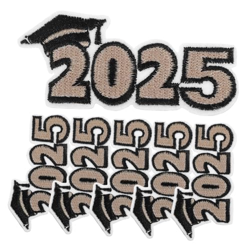 EPIGEIST 6 Stück Graduation Bügelbilder Gestickte Patches für DIY Kleidung und Hüte Stylische Abschlussfeier Dekorationen Vielseitige Aufnäher für Party und Andenken EPIGEIST 6 Stück Graduation Bügelbilder Gestickte Patches für DIY Kleidung und Hüte Stylische Abschlussfeier Dekorationen Vielseitige Aufnäher für Party und Andenken von EPIGEIST
