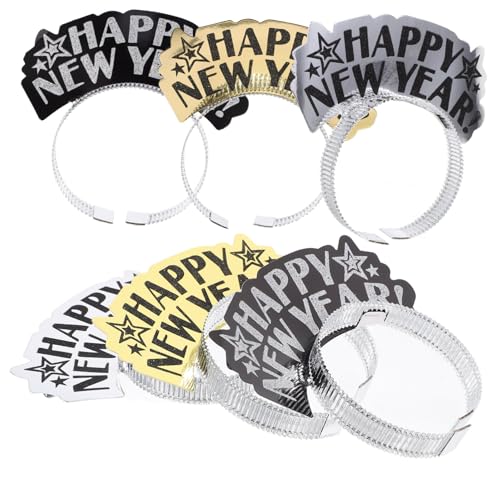 EPIGEIST 6 Stück Neujahrsparty-stirnband Frohes Neues Jahr Hüte Stirnband Frohes Neues Jahr Dekoration Frohes Neues Party-kit Frohes Neues Jahr Kopfschmuck Neues Jahr Stirnband Papier EPIGEIST 6 Stück Neujahrsparty-stirnband Frohes Neues Jahr Hüte Stirnband Frohes Neues Jahr Dekoration Frohes Neues Party-kit Frohes Neues Jahr Kopfschmuck Neues Jahr Stirnband Papier von EPIGEIST