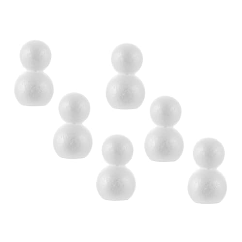 EPIGEIST 6 Stück Teiliges DIY Schneemann Bastelset für Weihnachts Handwerksmaterialien Einfache Schneemannform zum Bemalen und Gestalten Feinmotorik und Kreativität EPIGEIST 6 Stück Teiliges DIY Schneemann Bastelset für Weihnachts Handwerksmaterialien Einfache Schneemannform zum Bemalen und Gestalten Feinmotorik und Kreativität von EPIGEIST