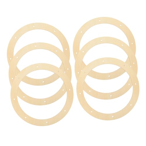 EPIGEIST 6 Stück Teiliges Holzkranz rahmen Unbehandelte Holzringe zum Basteln Robustes DIY holzrahmen Zubehör für Blumenkränze Geeignet für Adventskranz Weihnachtsdeko und Festdekoration EPIGEIST 6 Stück Teiliges Holzkranz rahmen Unbehandelte Holzringe zum Basteln Robustes DIY holzrahmen Zubehör für Blumenkränze Geeignet für Adventskranz Weihnachtsdeko und Festdekoration von EPIGEIST