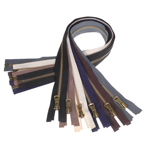EPIGEIST 6 Stück Teiliges Metallreißverschluss Langlebige Zipper für Jacken Hosen Taschen in Farben Robust für Kleidung DIY Bastelprojekte Jeans und Häkelbeutel Geeignet EPIGEIST 6 Stück Teiliges Metallreißverschluss Langlebige Zipper für Jacken Hosen Taschen in Farben Robust für Kleidung DIY Bastelprojekte Jeans und Häkelbeutel Geeignet von EPIGEIST