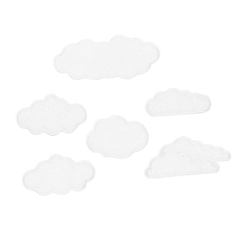 EPIGEIST 6 Stück Teiliges Wolken Aufnäher Gestickte DIY Aufbügler für Kleidung Reparatur Jeans Taschen Dekoration für Handarbeit und Kreative Bastelprojekte EPIGEIST 6 Stück Teiliges Wolken Aufnäher Gestickte DIY Aufbügler für Kleidung Reparatur Jeans Taschen Dekoration für Handarbeit und Kreative Bastelprojekte von EPIGEIST