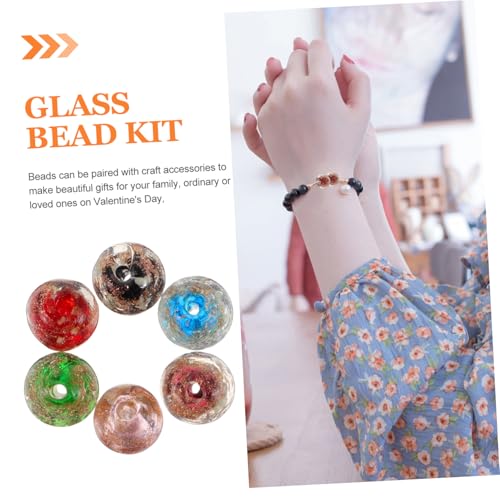 EPIGEIST 60 Stück Teiliges Glasperlen Auffädeln Leuchtende Runde Glasperlen in Farben Glatte Oberfläche für DIY Armbänder und Halsketten Handgefertigt Hautfreundlich und Langlebig EPIGEIST 60 Stück Teiliges Glasperlen Auffädeln Leuchtende Runde Glasperlen in Farben Glatte Oberfläche für DIY Armbänder und Halsketten Handgefertigt Hautfreundlich und Langlebig von EPIGEIST