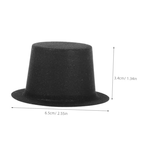 EPIGEIST 60 Stück Teiliges Mini Hüte Schwarz PVC Pflanzlich Weihnachtsdeko für DIY Bastelbedarf Puppenaccessoires Partyhüte und Schneemann Dekoration Leicht und Vielseitig Verwendbar EPIGEIST 60 Stück Teiliges Mini Hüte Schwarz PVC Pflanzlich Weihnachtsdeko für DIY Bastelbedarf Puppenaccessoires Partyhüte und Schneemann Dekoration Leicht und Vielseitig Verwendbar von EPIGEIST