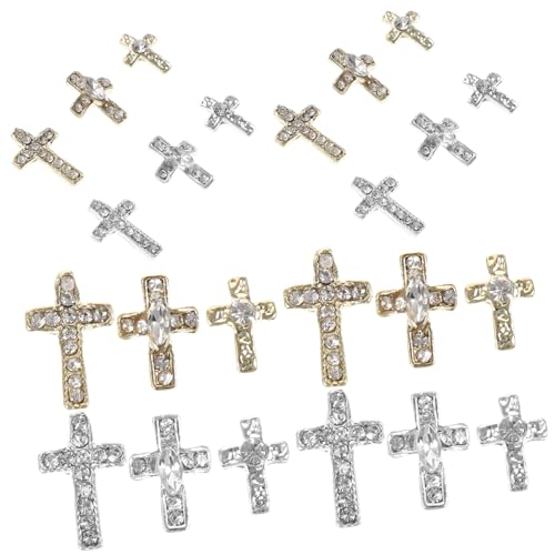 EPIGEIST 60 Stück Teiliges Nageldekorations Cross Nail Charms für Nagelkunst Maniküre DIY Nageldesign Zubehör Stilvolle Kreuzverzierung für Zuhause und Salon EPIGEIST 60 Stück Teiliges Nageldekorations Cross Nail Charms für Nagelkunst Maniküre DIY Nageldesign Zubehör Stilvolle Kreuzverzierung für Zuhause und Salon von EPIGEIST