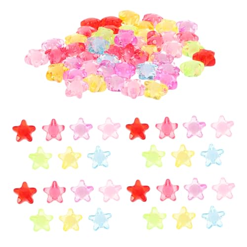 EPIGEIST 600 Stück Acryl Sternperlen Bunte Spacer Beads mit Matter Oberfläche für DIY Schmuckherstellung Armbänder Halsketten Bastelperlen Zubehör EPIGEIST 600 Stück Acryl Sternperlen Bunte Spacer Beads mit Matter Oberfläche für DIY Schmuckherstellung Armbänder Halsketten Bastelperlen Zubehör von EPIGEIST