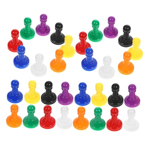 EPIGEIST 64 Stück brettspiel partyspiel Spielzubehör für Party Schachfiguren für alle Altersgruppen Schachfiguren-Set Game Display -Halter Spielkartenhalter Tabletop-Spiele Plastik von EPIGEIST