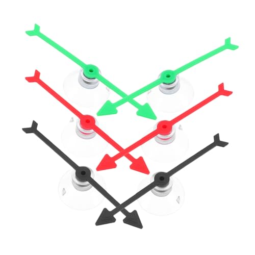 EPIGEIST 6Stücke Saugnapf Spinnspielzeug mit Rotierende Pfeile für Partyspiele Teambuilding Bildung und DIY Projekte Spinner für Vielseitige Spiele von EPIGEIST