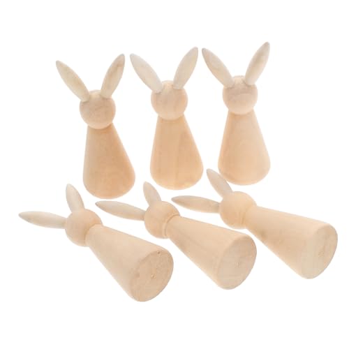 EPIGEIST 6stücke Teiliges Unbemalte Holzfiguren Ostern Dekoration Kreative Bastelideen Für Für Ostern EPIGEIST 6stücke Teiliges Unbemalte Holzfiguren Ostern Dekoration Kreative Bastelideen Für Für Ostern von EPIGEIST