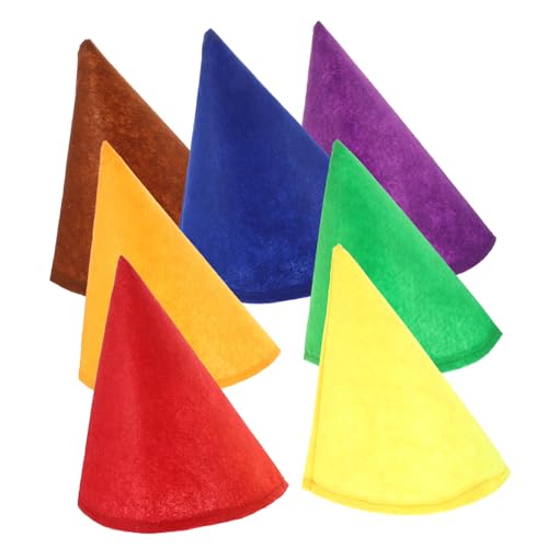 EPIGEIST 7 Stück Teiliges Weihnachtszwergenmützen aus Filz Bunte Spitze Partyhüte für Weihnachten Halloween Karneval Hautfreundlich Bequem Strapazierfähig für Festliche Kostümfeiern EPIGEIST 7 Stück Teiliges Weihnachtszwergenmützen aus Filz Bunte Spitze Partyhüte für Weihnachten Halloween Karneval Hautfreundlich Bequem Strapazierfähig für Festliche Kostümfeiern von EPIGEIST