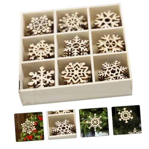 EPIGEIST 72 Stk. Teiliges DIY Holzanhänger mit Fächern Schneeflocken Motiv Nachhaltige Weihnachtsdeko zum Bemalen Kinderfreundliche Bastelanhänger Praktische Hängende Holzkunst für EPIGEIST 72 Stk. Teiliges DIY Holzanhänger mit Fächern Schneeflocken Motiv Nachhaltige Weihnachtsdeko zum Bemalen Kinderfreundliche Bastelanhänger Praktische Hängende Holzkunst für von EPIGEIST