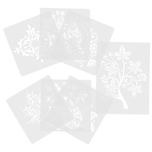 EPIGEIST 7Stücke Teiliges DIY Schablonen Malschablonen für Dekorative Pflanzenmuster Praktische Schablonen für Projekte für Wände Möbel EPIGEIST 7Stücke Teiliges DIY Schablonen Malschablonen für Dekorative Pflanzenmuster Praktische Schablonen für Projekte für Wände Möbel von EPIGEIST