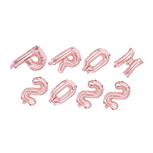 EPIGEIST 8 Stück Teiliges Abschluss Party Set Aluminiumfolie Ballons Roségold Leuchtende Abschlussdekoration Leichtes Langlebiges Design für Innen und Außenbereich für Fotohintergründe und EPIGEIST 8 Stück Teiliges Abschluss Party Set Aluminiumfolie Ballons Roségold Leuchtende Abschlussdekoration Leichtes Langlebiges Design für Innen und Außenbereich für Fotohintergründe und von EPIGEIST