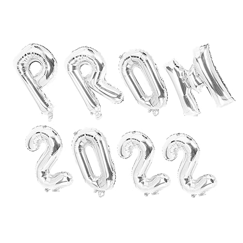 EPIGEIST 8 Stück Teiliges Abschlussballon Set Silber Prom Aluminiumfolie Ballons Langlebig Abschlussfeier Dekoration Party Gestaltung Indoor Outdoor Geeignet EPIGEIST 8 Stück Teiliges Abschlussballon Set Silber Prom Aluminiumfolie Ballons Langlebig Abschlussfeier Dekoration Party Gestaltung Indoor Outdoor Geeignet von EPIGEIST