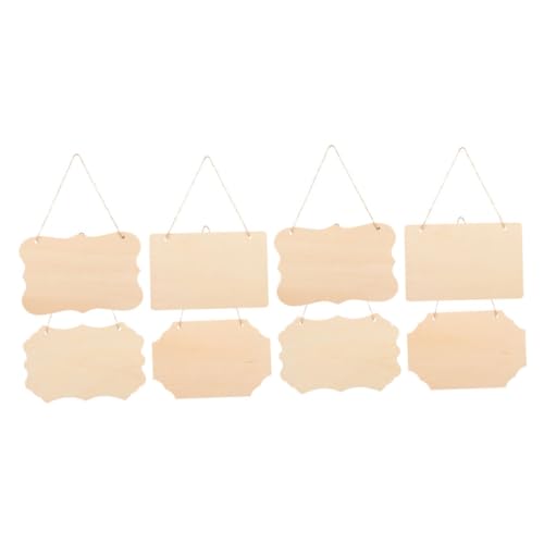 EPIGEIST 8 Stück Teiliges Holzschild Juteseil Unlackierte Blanko holztafeln für Basteln DIY Holzschilder zum Bemalen Hängen und Dekorieren Robuste Holzbrettchen für Party und Zuhause EPIGEIST 8 Stück Teiliges Holzschild Juteseil Unlackierte Blanko holztafeln für Basteln DIY Holzschilder zum Bemalen Hängen und Dekorieren Robuste Holzbrettchen für Party und Zuhause von EPIGEIST