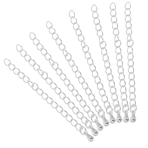 EPIGEIST 8 Stück Teiliges Schmuckverlängerungsset Gold DIY Kettenverlängerung Silber Verlängerungsketten für Armbänder und Halsketten Einfach zu Befestigen Langlebig Modisch Vielseitig EPIGEIST 8 Stück Teiliges Schmuckverlängerungsset Gold DIY Kettenverlängerung Silber Verlängerungsketten für Armbänder und Halsketten Einfach zu Befestigen Langlebig Modisch Vielseitig von EPIGEIST