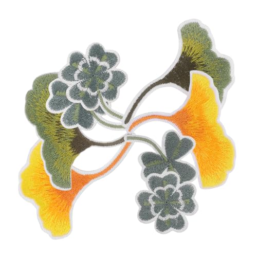 EPIGEIST 8 Stück Teiliges Set Selbstklebende Bestickte Patches mit Farbverlauf Ginkgo und Vierblättrigem Kleeblatt für Kleidung Schuhe und Diy Reparaturen Langlebig und Farbbeständig EPIGEIST 8 Stück Teiliges Set Selbstklebende Bestickte Patches mit Farbverlauf Ginkgo und Vierblättrigem Kleeblatt für Kleidung Schuhe und Diy Reparaturen Langlebig und Farbbeständig von EPIGEIST