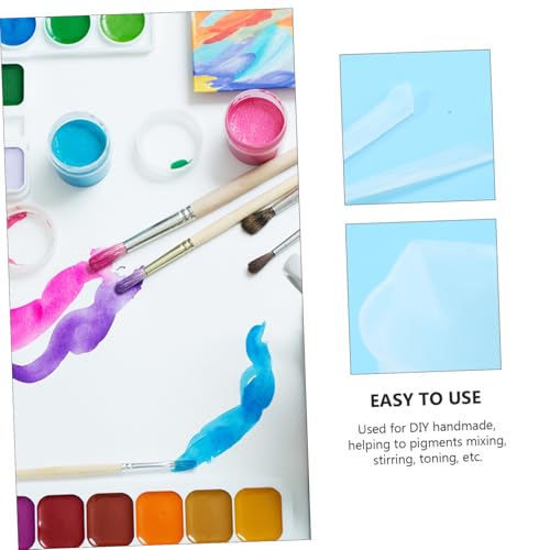 EPIGEIST 8 Stück Teiliges Silikon Pigment Mischbecher mit Rührstäben und Spatelstäben Wiederverwendbar Flexibel für Epoxidharz UV harz DIY Basteln Präzises Anmischen und Wiederverwendbar von EPIGEIST