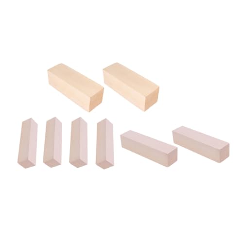 EPIGEIST 8 Stück Unbehandelte Holzplatten Teiliges Verschiedene Glatte Oberfläche für DIY Bastelprojekte Schnitzholz Holzklötzchen Hochwertigem Naturholz EPIGEIST 8 Stück Unbehandelte Holzplatten Teiliges Verschiedene Glatte Oberfläche für DIY Bastelprojekte Schnitzholz Holzklötzchen Hochwertigem Naturholz von EPIGEIST