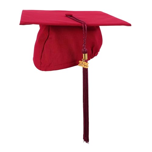 EPIGEIST Abiturmütze Abschlusshüte Abschlussdekorationen Abschlusskappen Seniorenhüte Abschlusshut Mütze Mit Quasten-stirnband Abschlusskappe Und Quaste College-abschlusskappe Polyester von EPIGEIST