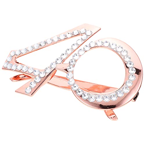 EPIGEIST Altersbrille Geburtstagsdekoration für Männer geburtstag brillengestell Partybrille LED lustige schnapsgläser lustige brillen Strass-Geburtstagsbrille Geburtstagsbrille Stk von EPIGEIST