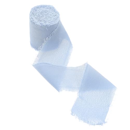EPIGEIST Bandbindungen Kuchenfransenbänder handgefertigt Randband trimmen Band für Ornamente Blumenband aus Polyester Präsentieren Sie ein Wickelband Zierbänder für Bastelarbeiten Weiß von EPIGEIST