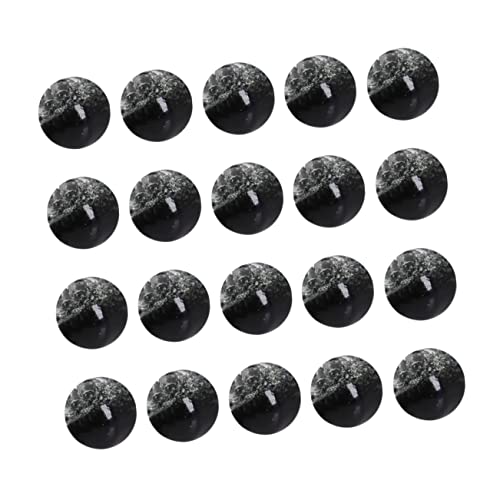 EPIGEIST Bastelperlen Selber Machen Charme Kristalle Herstellung Zubehör Halskette Schmuck Runden Reiz Armbänder Glasperlen Modische Perlen Black von EPIGEIST