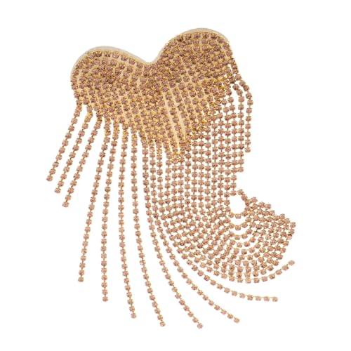 EPIGEIST Bügelapplikationen, Funkelndes Strass-herz Mit Ketten, Quaste, Kleidungsflicken, Bügelapplikationen Für Mütze, Kleidung, Kleid, Tasche, Hose, Jeans EPIGEIST Bügelapplikationen, Funkelndes Strass-herz Mit Ketten, Quaste, Kleidungsflicken, Bügelapplikationen Für Mütze, Kleidung, Kleid, Tasche, Hose, Jeans von EPIGEIST