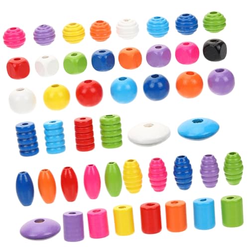 EPIGEIST Bunte Kleine Holzperlen mit Langlebig und Hautfreundlich zum Basteln von Schmuck und Dekoration Beutel Lose Holzspacer perlen für DIY projekte und Armbänder EPIGEIST Bunte Kleine Holzperlen mit Langlebig und Hautfreundlich zum Basteln von Schmuck und Dekoration Beutel Lose Holzspacer perlen für DIY projekte und Armbänder von EPIGEIST