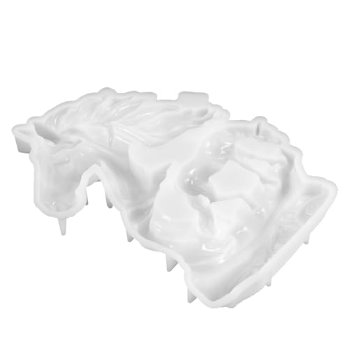 EPIGEIST DIY Pferde Silikonform Flexible Gießform für Pferde Dekoration Langlebige Silikonform für Tischdekoration für Bastelprojekte und von EPIGEIST