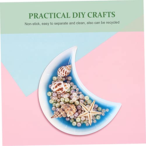 EPIGEIST DIY Silikonform Mondform für Epoxidharz Schmuck Aufbewahrungsbox Gießform Langlebig Bruchfest für Bastelprojekte und Einzigartige Dekorationen EPIGEIST DIY Silikonform Mondform für Epoxidharz Schmuck Aufbewahrungsbox Gießform Langlebig Bruchfest für Bastelprojekte und Einzigartige Dekorationen von EPIGEIST