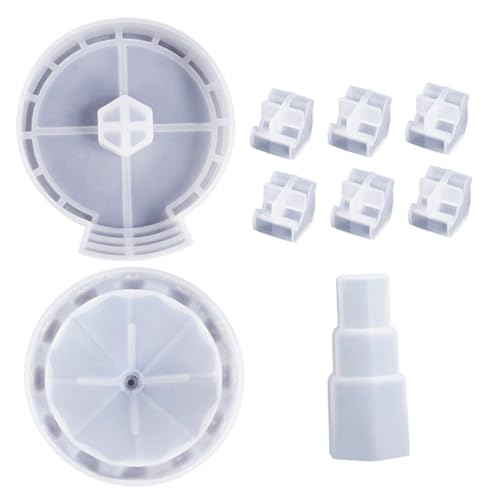 EPIGEIST DIY Silikonform für Handgefertigte Dekorationen Reißfest und Flexibel Inklusive Zubehörteilen Wiederverwendbar und Leicht zu Entformen für Epoxidharz und Resin Bastelprojekte von EPIGEIST