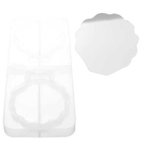 EPIGEIST DIY Silikonform für Muschel Makeup Spiegel Epoxidharz Gießform Flexibel Langlebig Leicht zu Reinigen für Bastelprojekte und Kreative Schmuckherstellung EPIGEIST DIY Silikonform für Muschel Makeup Spiegel Epoxidharz Gießform Flexibel Langlebig Leicht zu Reinigen für Bastelprojekte und Kreative Schmuckherstellung von EPIGEIST