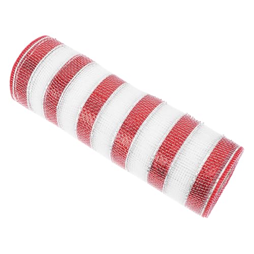 EPIGEIST Dekoratives Geschenkband Rot weißes Netzgarn DIY Bastelband für Geschenkverpackung Langlebiges Polyester Schleifenband für Blumen Geschenkboxdekoration EPIGEIST Dekoratives Geschenkband Rot weißes Netzgarn DIY Bastelband für Geschenkverpackung Langlebiges Polyester Schleifenband für Blumen Geschenkboxdekoration von EPIGEIST