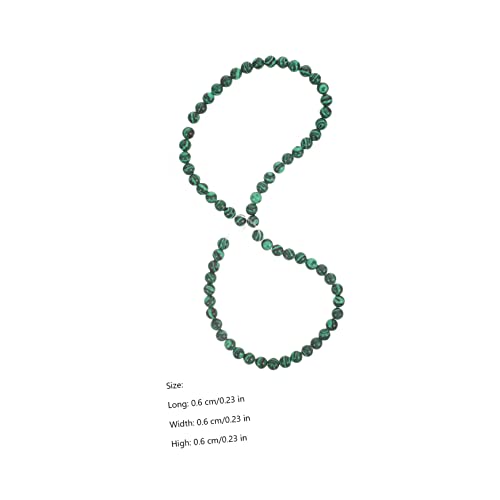 EPIGEIST Diy Malachit Perlen für Schmuckherstellung Runde Lose Steinperlen für Armband und Halskette Glänzende Oberfläche Einfaches Auffädeln für Projekte EPIGEIST Diy Malachit Perlen für Schmuckherstellung Runde Lose Steinperlen für Armband und Halskette Glänzende Oberfläche Einfaches Auffädeln für Projekte von EPIGEIST