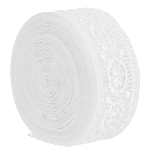 EPIGEIST Elastischer Weißer Spitzenbesatz Dekorative DIY Borte für Kleidung Hochzeit und Handarbeit Vielseitiges Spitzenband zum Nähen und Verzieren von Gardinen Kleidern EPIGEIST Elastischer Weißer Spitzenbesatz Dekorative DIY Borte für Kleidung Hochzeit und Handarbeit Vielseitiges Spitzenband zum Nähen und Verzieren von Gardinen Kleidern von EPIGEIST