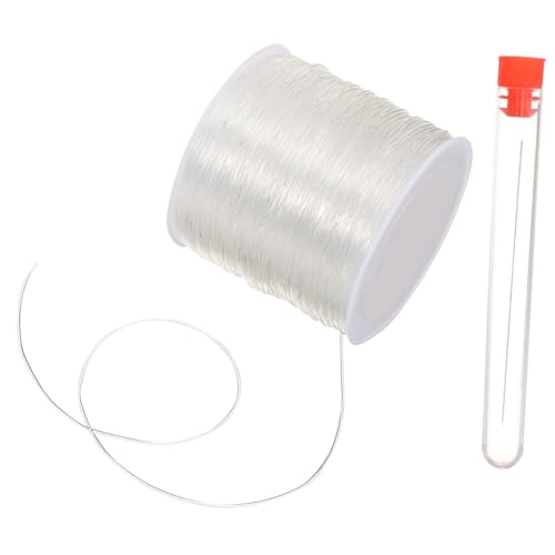 EPIGEIST Elastisches Schmuckbastelset mit Perlenfädelnadeln und Transparentem Bead Threader Schnur für DIY Armbänder Halsketten und Perlenprojekte von EPIGEIST