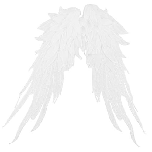 EPIGEIST Engelsflügel Spitze Applikationen Mehrschichtige Stickerei Patches zum Aufnähen für Kleidungsdekor DIY Reparatur von Kleidern Blusen und Jacken EPIGEIST Engelsflügel Spitze Applikationen Mehrschichtige Stickerei Patches zum Aufnähen für Kleidungsdekor DIY Reparatur von Kleidern Blusen und Jacken von EPIGEIST